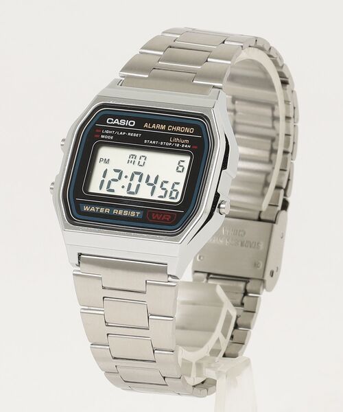 CASIO（カシオ） デジタル腕時計 - シルバー メンズ : ZOZOTOWN Yahoo