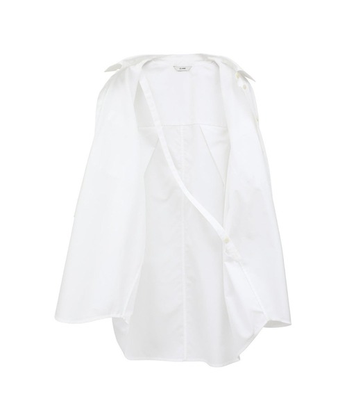 CLANE（クラネ） ブラウス シャツ HALF SLEEVE HUGE SHIRTS 10122-4233