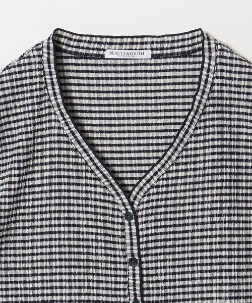 BEAUTY＆YOUTH UNITED ARROWS カーディガン 夏 半袖 ソリッド