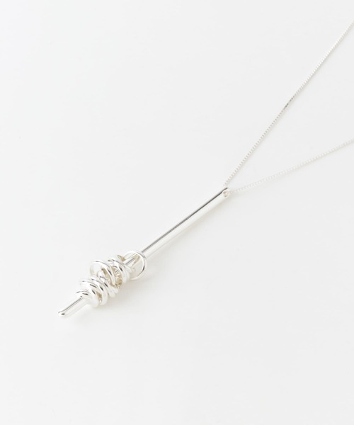 「LAPUIS」 ネックレス - シルバー レディース_画像2
