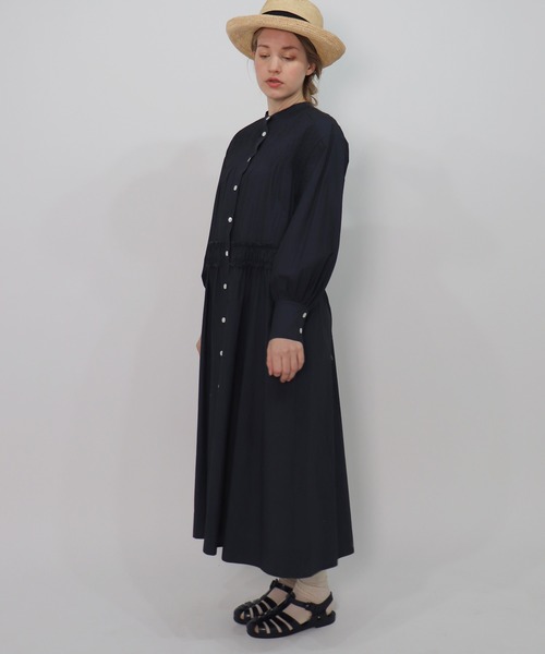 「haupia」 長袖ワンピース MEDIUM オフホワイト レディース_画像3