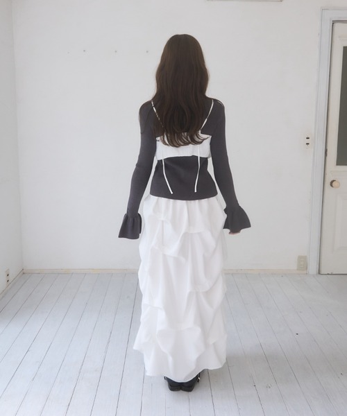 「mellowneon」 セットアップ MEDIUM アイボリー レディース_画像4