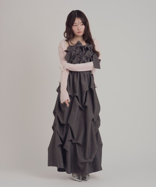 「mellowneon」 セットアップ MEDIUM アイボリー レディース_画像9