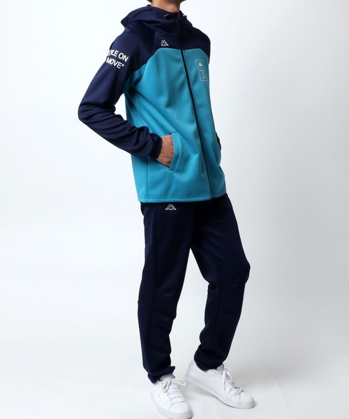 Kappa（カッパ） セットアップ L ターコイズブルー メンズ : ZOZOTOWN