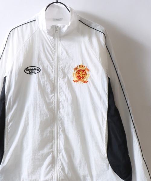 ナイロンジャケット Nylon Track Jacket/オーバーサイズ ブロークコア ナイロンジャケット トラックジャケット ブルゾン セットアップ対応