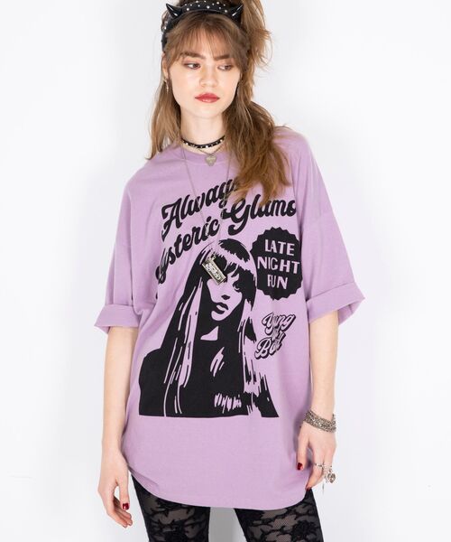 【Fサイズ】HYSTERIC GLAMOUR ヒスガール Tシャツ ワンピース HYSTERIC GLAMOUR（ヒステリックグラマー） Tシャツワンピース FREE