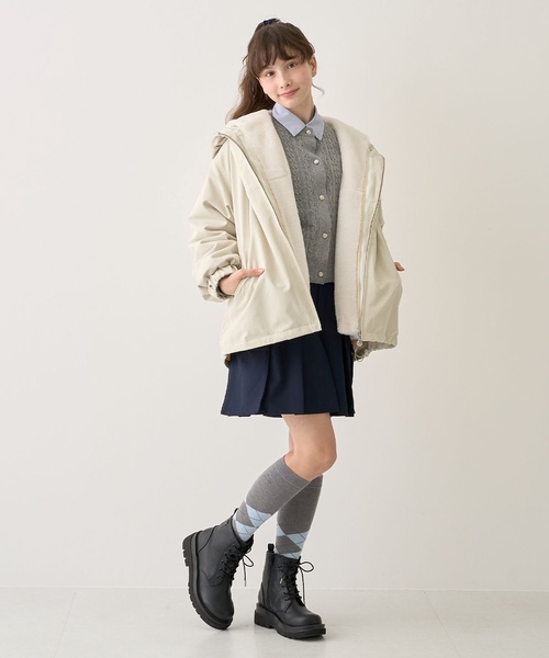 pom ponette junior（ポンポネット ジュニア） ブルゾン アウター 「撥