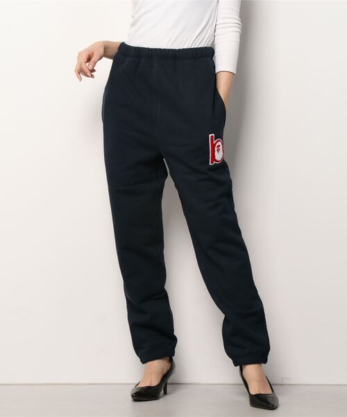 A BATHING APE（アベイシングエイプ） B PATCH SWEAT PANTS L