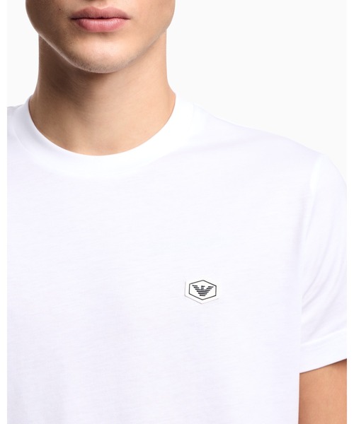 EMPORIO ARMANI tシャツ 「エンポリオ アルマーニ」Tシャツ ストレッチ