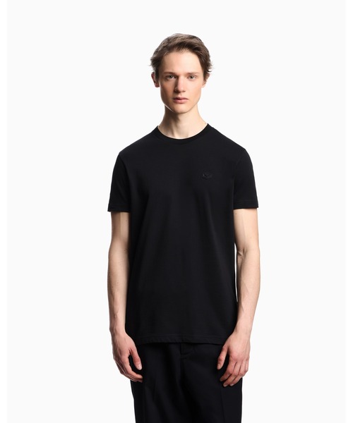 EMPORIO ARMANI tシャツ 「エンポリオ アルマーニ」Tシャツ ストレッチ
