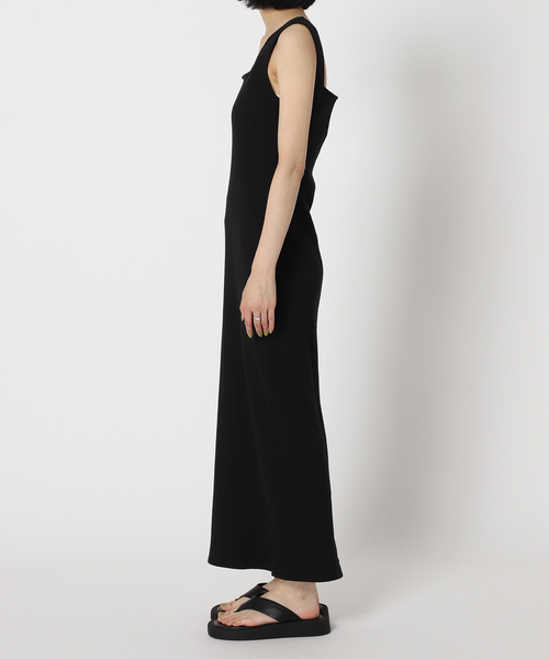 u by spick&span■スクエアネックリブワンピース U by SPICK&SPAN ワンピース スクエアネックリブワンピース
