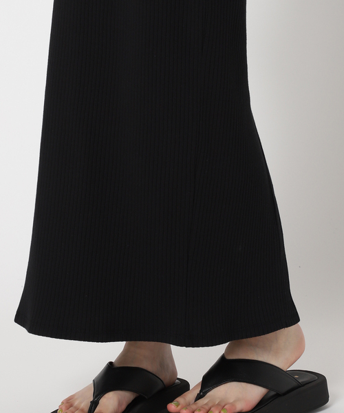 u by spick&span■スクエアネックリブワンピース U by SPICK&SPAN ワンピース スクエアネックリブワンピース