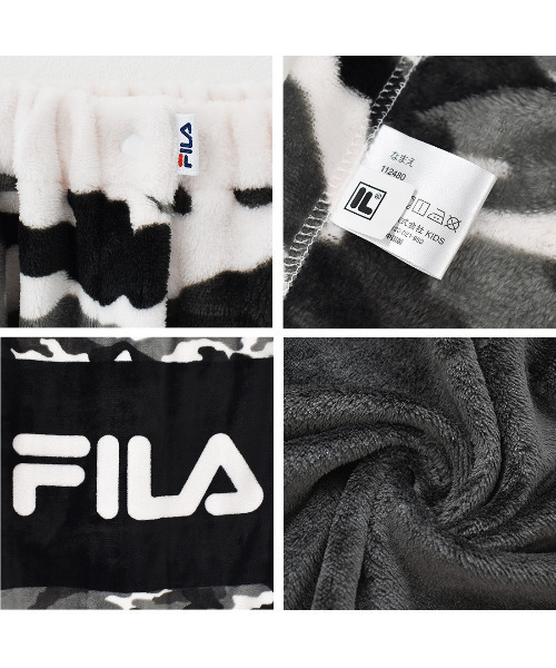 スイムグッズ キッズ FILA 別注96丈ふわもこ巻きタオル｜zozo｜10