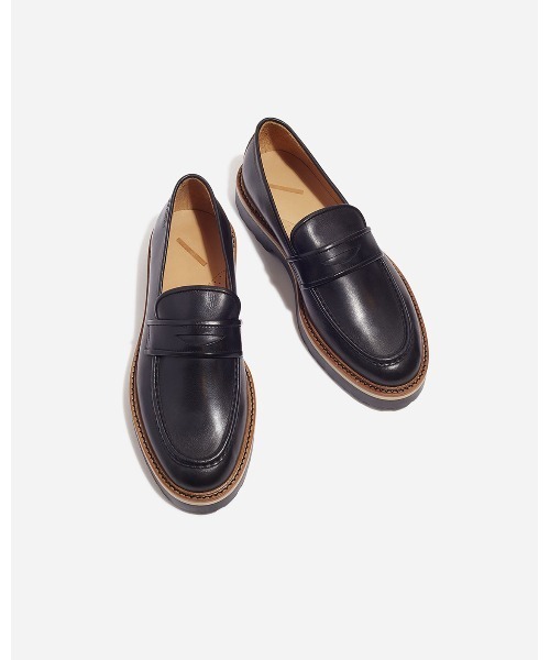 Saturdays Idris Loafer US9 黒 Saturdays NYC ローファー Idris Loafer メンズ : ZOZOTOWN