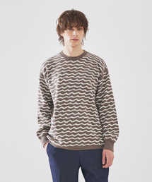 ABAHOUSE セーター ニット シルクミックス WJQ ホリゾンタル