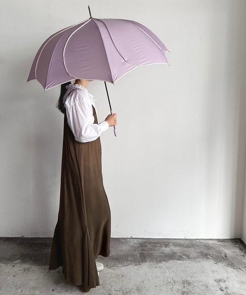 COMMON WARE 傘 NT : フレラ傘 晴雨兼用花びら傘 UV 60cm