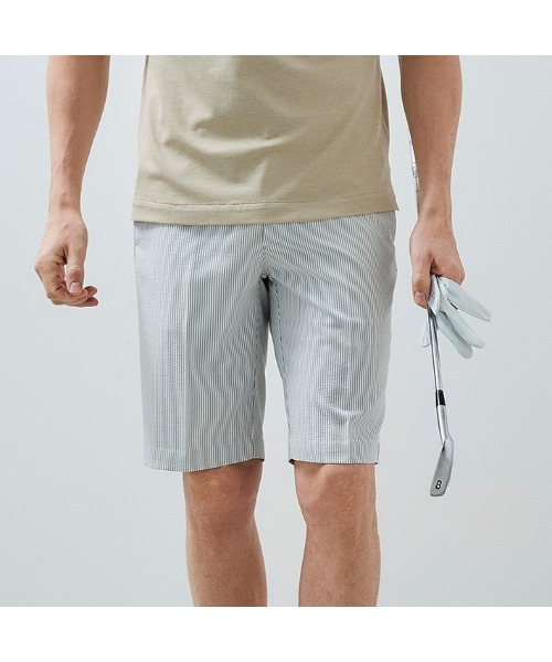 g-stage（ジーステージ） パンツ ゴルフシアーサッカーショートパンツ