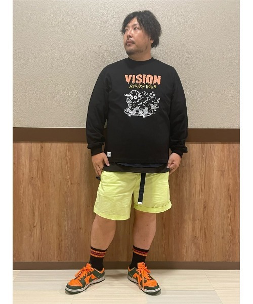 Right-on tシャツ 「VISION STREET」別注グラフィックプリント