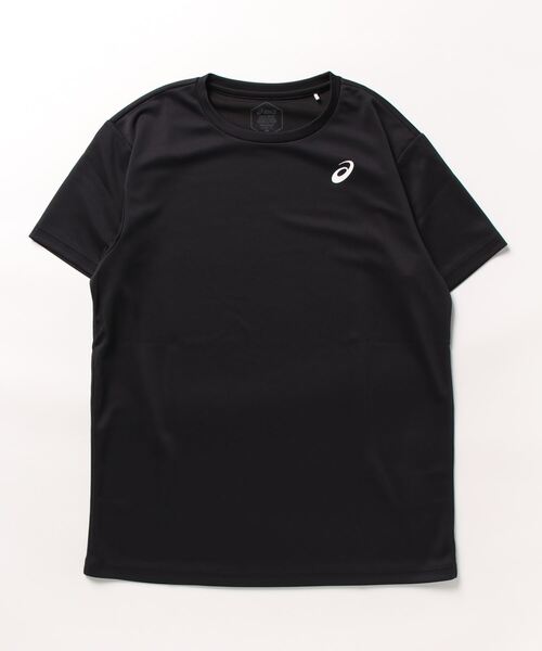 asics ブラック Tシャツ ダルビッシュライン ASICS（アシックス） tシャツ 「ASICS」ドライポイント半袖Tシャツ
