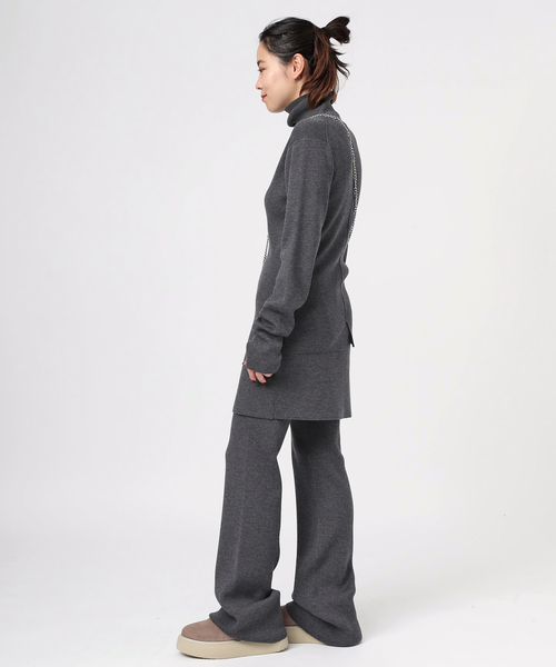 AP STUDIO ニット ウールリブタートルネックプルオーバー : ZOZOTOWN