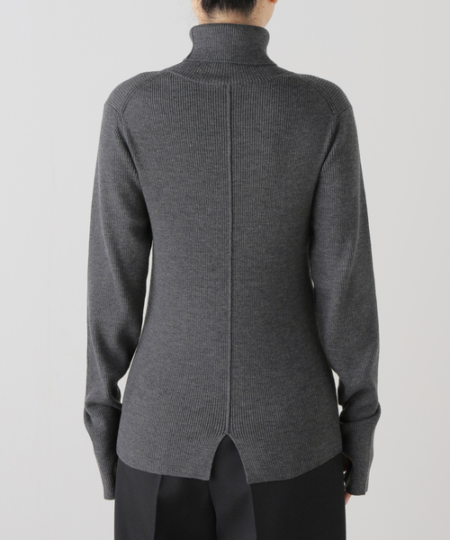 AP STUDIO ニット ウールリブタートルネックプルオーバー : ZOZOTOWN