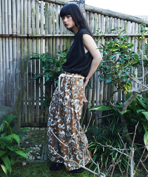 S/S フラワータックカーゴパンツ 2181BE58-141E-45B2-84E7-