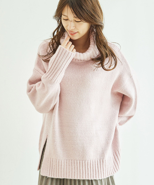 Drawer - yori ニット 美品 2022AW ヨリ yori ウールパフスリーブニット 36/オフ