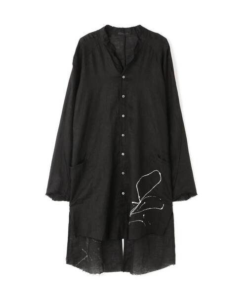 シャツ KMRii/ケムリ/Splash Linen Long Shirt メンズ | KMRii | 03