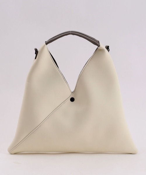 COOCO（クーコ） ハンドバッグ ダイバースーツ風素材2WAY