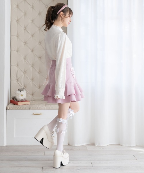 DearMyLoveRose（ディアマイラブローズ） スカート レースアップハート