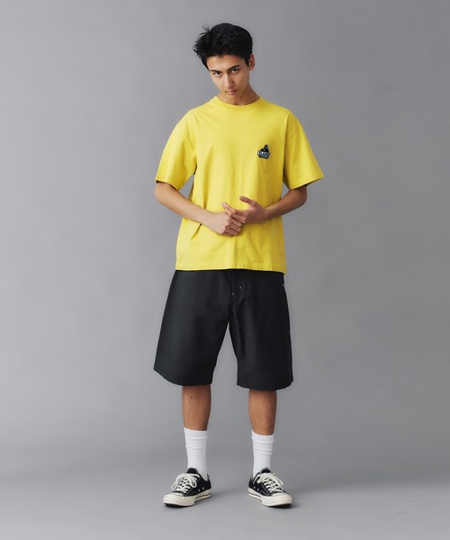 A BATHING APE◇ショートパンツ/L/コットン/RED/001SPI801007M