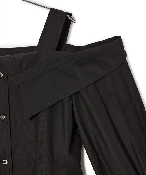 ADAM ET ROPE'（アダムエロペ） ブラウス シャツ オフショルシャツ