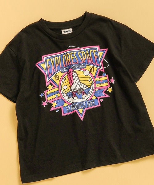 新品未使用品　バラのグラフィック 半袖Tシャツ ☆SALE☆【再入荷！】【リンク】3柄グラフィックPTワイド半袖T