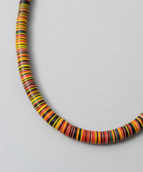 MAISON SPECIAL ネックレス 「UNISEX」Antique Record Beads Necklace 