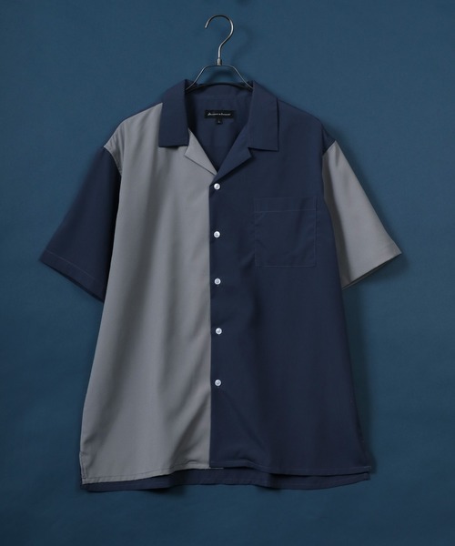 特売 シャツ ANPAS Oversize Shirt/オーバー Collar Open Assort トップス