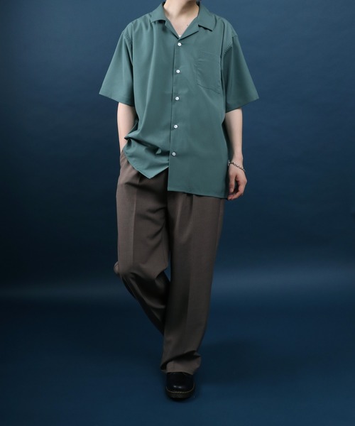 ANPAS（アンパス） シャツ Oversize Assort Open Collar Shirt
