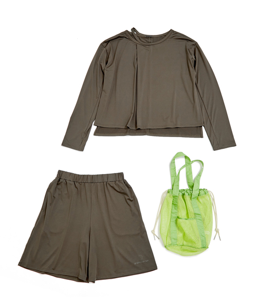 LE CERCLE par rope' ラッシュガード 「水陸両用/吸水速乾/UV」Maillot