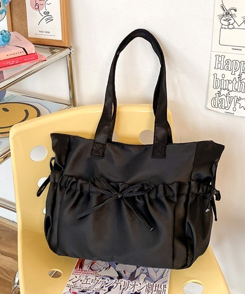 ♡ PRESENT RIBBON CANVAS SMALL トートバッグ ribbon canvas tote bag〈SMALL〉 | meltie