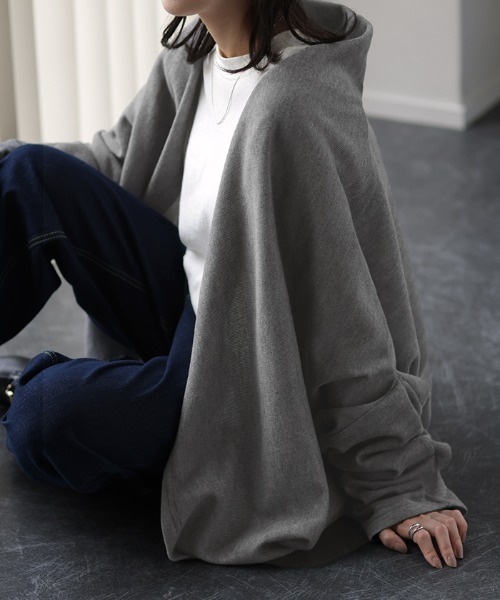 HUG.U（ハグユー） カーディガン 変形カーディガン レディース