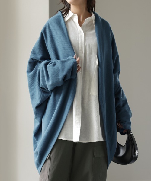 HUG.U（ハグユー） カーディガン 変形カーディガン レディース