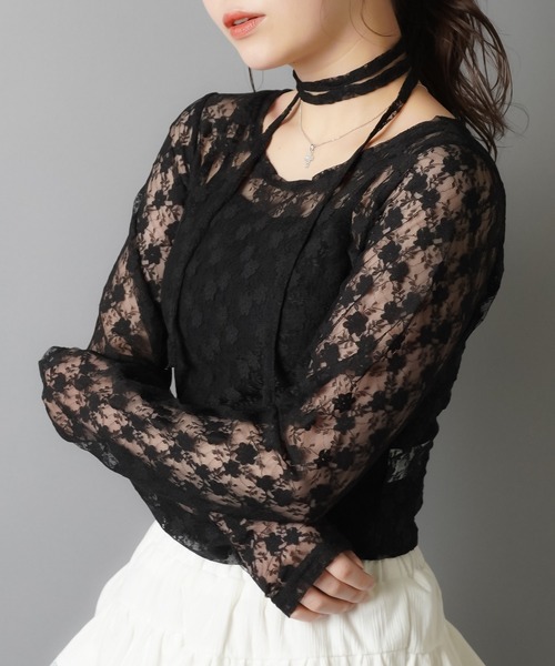 アナスイミニ　新品　140  トップス　短丈トレーナー 長袖Tシャツ アナスイミニ(ANNA SUI mini)のTシャツ/カットソー- 子ども服の