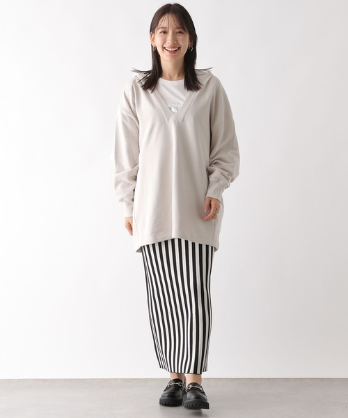 LEPSIM（レプシィム） チュニック スキッパーフードチュニック 130169