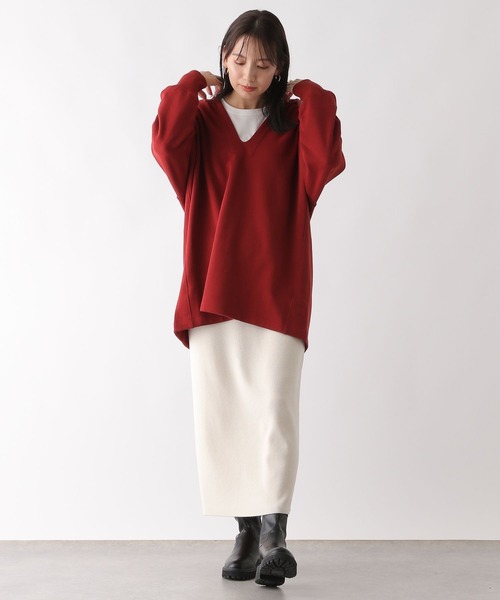 LEPSIM（レプシィム） チュニック スキッパーフードチュニック 130169