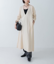 ワンピース 「MADE IN JAPAN」Vネックロングワンピース｜ZOZOTOWN Yahoo!店