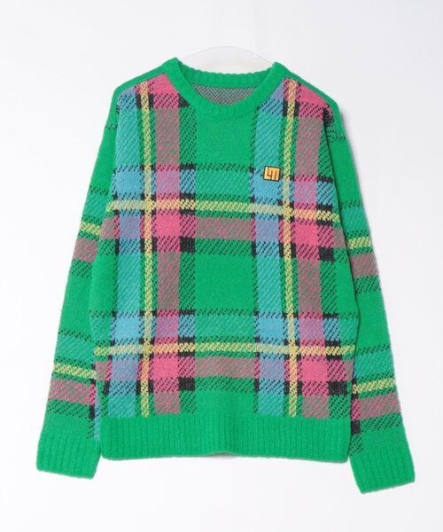 セーター ニット 「Loudmouth/ラウドマウス」ツイード調ニットセーター  