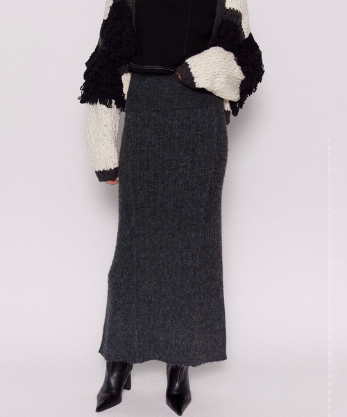 MAISON SPECIAL（メゾンスペシャル） スカート Knit Maxi Length Skirt
