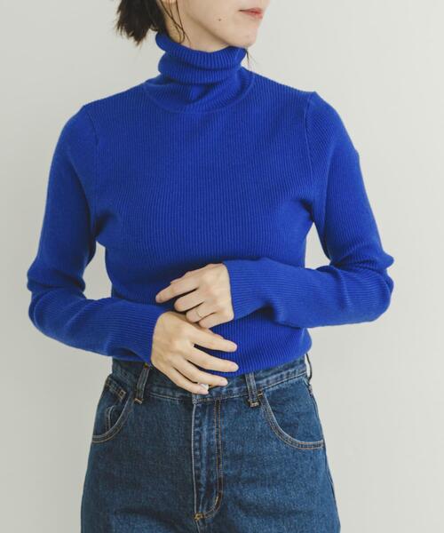 アンディ！アーバンリサーチ❤︎大人気完売タートルニット ITEMS URBANRESEARCH（アイテムズ アーバンリサーチ） ニット セーター