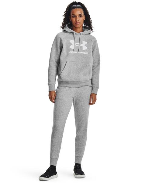 トレーナー スウェット UAライバルフリース  ビッグロゴ フーディー（トレーニング/レディース） レディース UNDER ARMOUR トレーナー スウェット UAライバルフリース