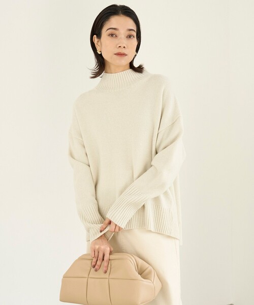 UNFILO（アンフィーロ） ニット セーター カシミヤブレンド ハイネック