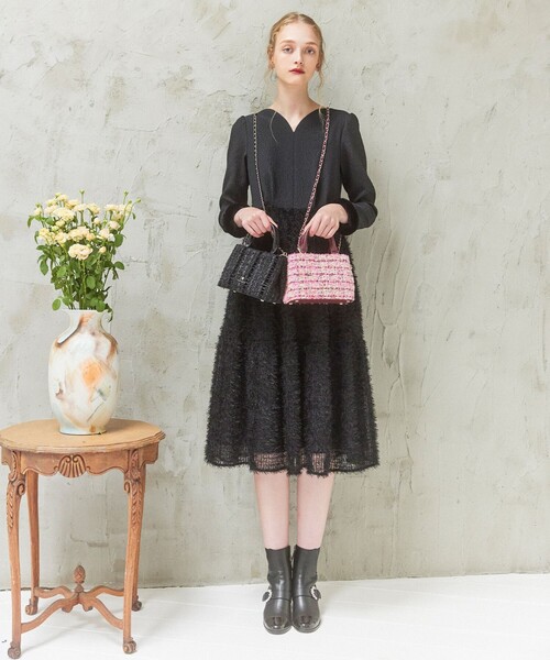 【新品】TOCCAxヨンア コラボワンピ SUGARPLUM TOCCA（トッカ） ワンピース 「ヨンア×大人百花コラボ」SUGARPLUM